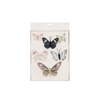 Stick-ins Butterfly On Clip Natural Mix A 6 Pieces