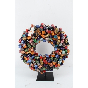 WREATH NESPRESSO MIX 50CM