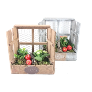 arr2 TD - Houten raam - rood/wit