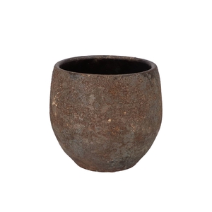 Bali Indonesian Grey Pot 20x18cm