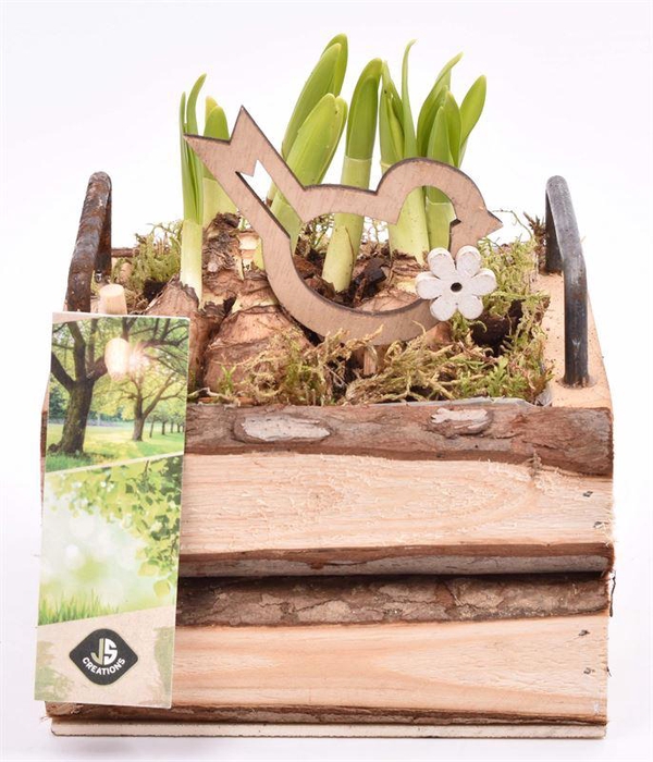 <h4>Hout vierk. met handvat 12,5x12,5cm</h4>