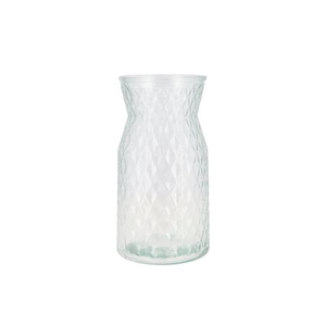 Diamond Clear Vase 14x25cm