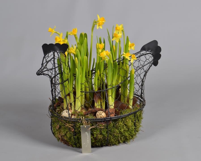 <h4>Metaal rek met Narcis Tat</h4>