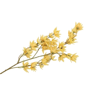 Silk Clematis Tak Yellow 63cm