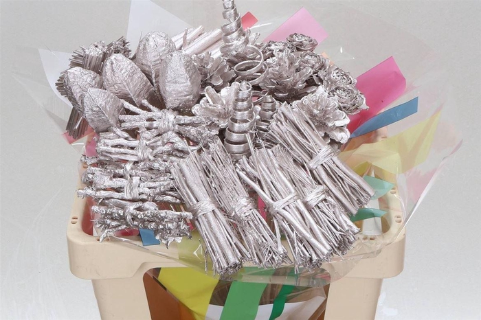 <h4>Bijsteker Mix +gl X40 Silver</h4>