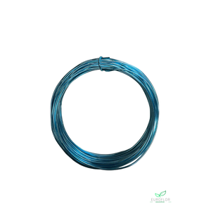 ALUMINIUM WIRE 2MM ICE BLUE 12M 100GR