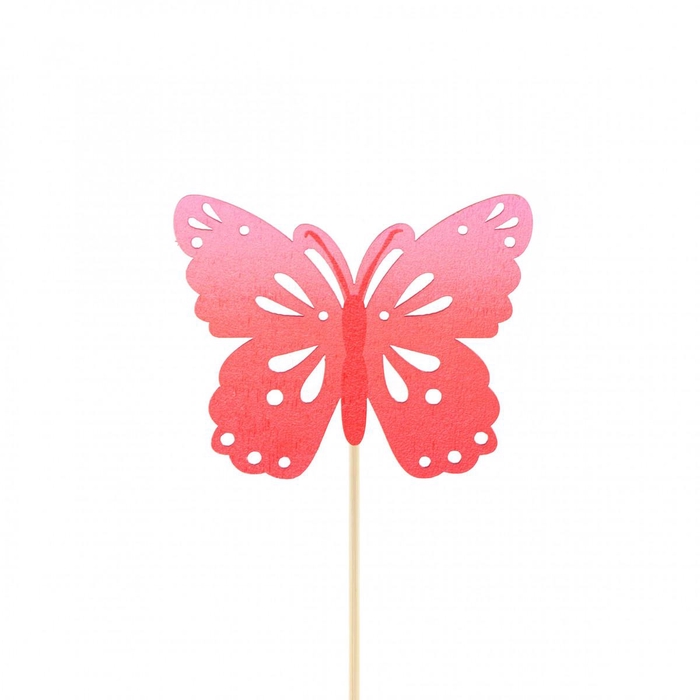 <h4>Bijsteker 10cm Vlinder Zazou 4cm</h4>