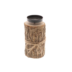 Candleholder Log H21D10