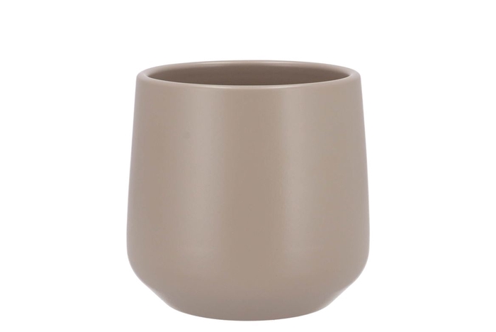 <h4>Ceramic Orchid Pot Berlin Stone Grey 14cm</h4>