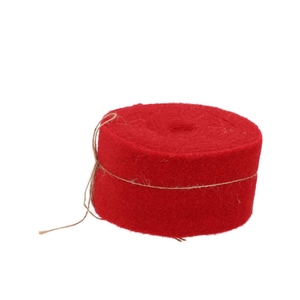 Ribbon Felt 5m X70mm Red