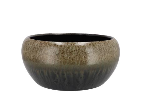 Jade Forest Green Bowl Round 28x14cm