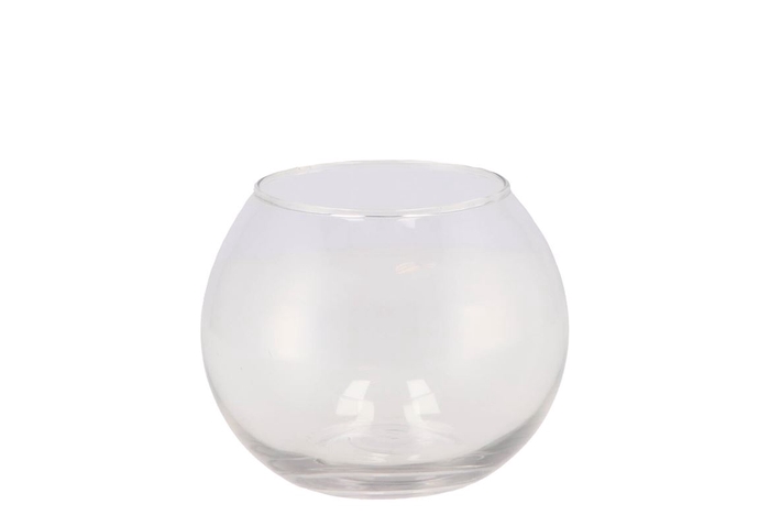 <h4>Glass Vase Ball Sphere Shaded D13xh10cm</h4>
