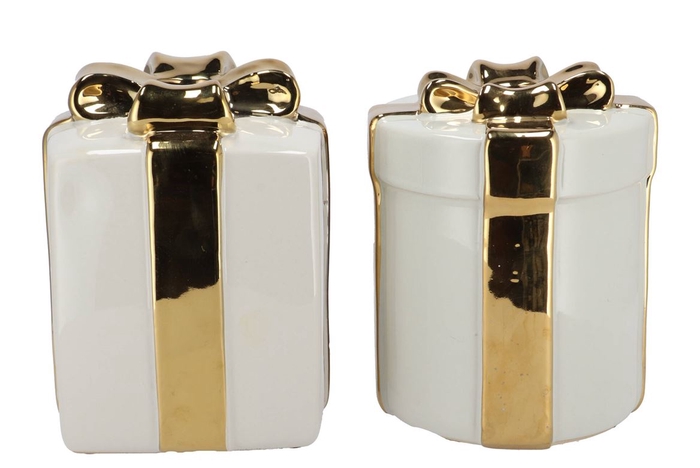 Joy Cozy Gold Vase Present 23x35cm