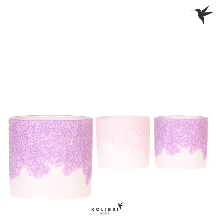<h4>Kolibri Home Bloom pot lila mix</h4>