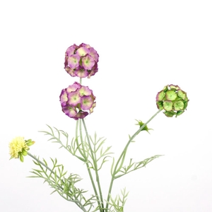 AFScabiosa ball spray L61cm pu