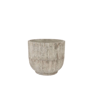 Nola Grey Pot 14x14x13cm