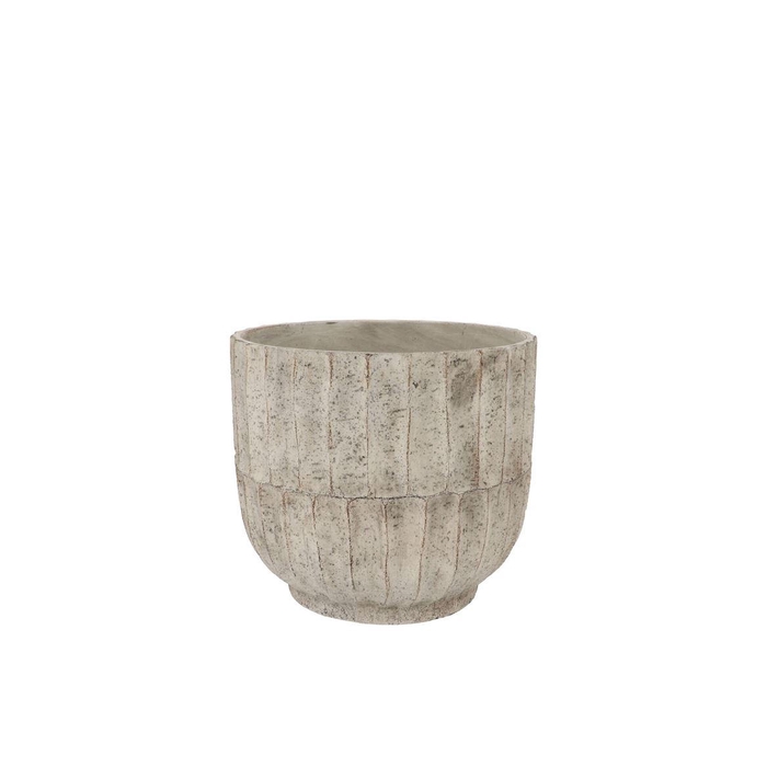 <h4>Nola Grey Pot 14x14x13cm</h4>