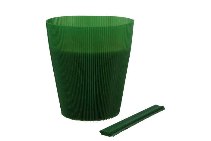 Floristry Cachepots 18cm Dark Green