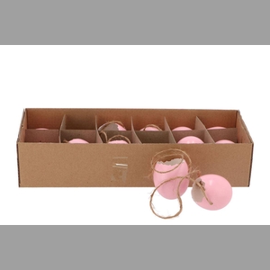 Eggs Chicken Pendant Light Pink P/12