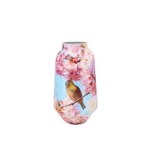 April Bird Blue Vase Iron 26x26x26cm