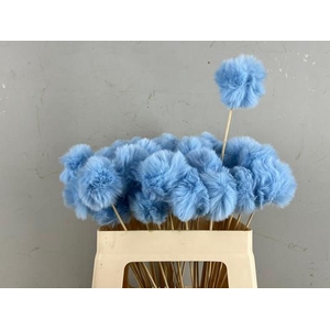 Stick Ball Fluffy Ø6 Lt. Blue