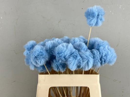 Stick Ball Fluffy Ø6 Lt. Blue