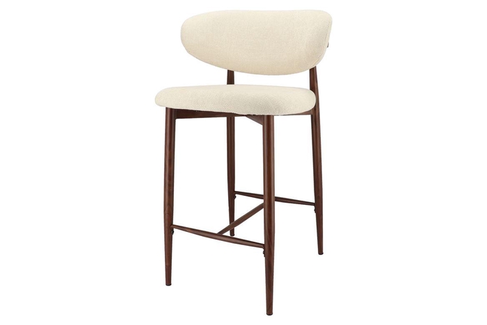 <h4>Chair Nara Beige Bar Stool 53x50x92cm</h4>