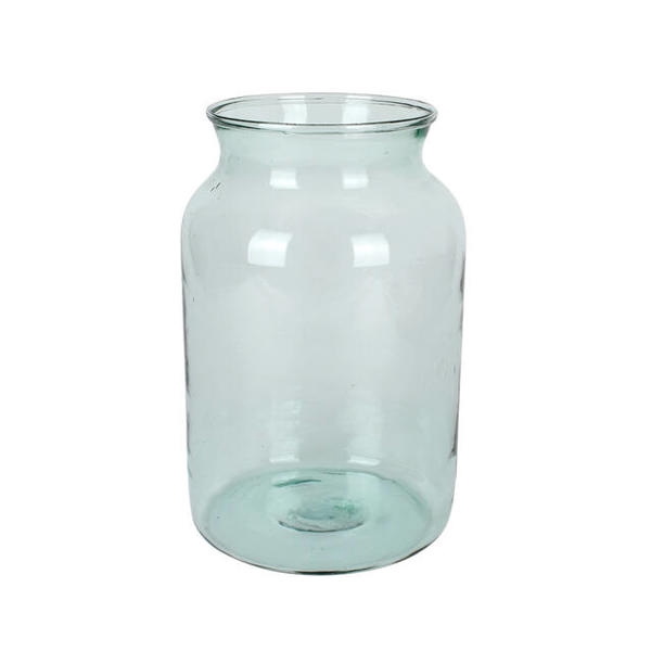 <h4>Vaas Clermont 21xH35cm recycled glas</h4>
