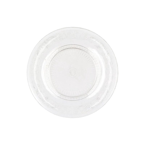 Dayah Transparent Glass Plate 32,5x2,5cm