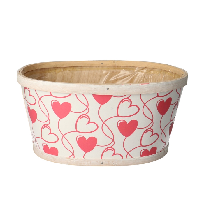 <h4>Mothersday wood hearts tray 22 18 11cm</h4>