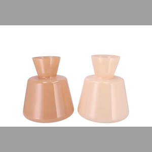 Beau Sand Cone Neck Vase Ass 25x23cm Nm