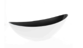 <h4>DOUBLE BARQUE PLASTIQUE BLANC D39*12*H13 CM</h4>