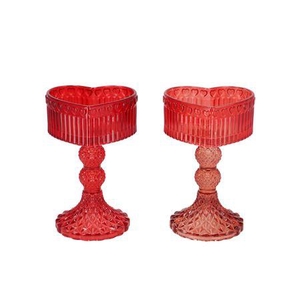 Amour Red Mix T-light Heart Ass 10x9x15cm