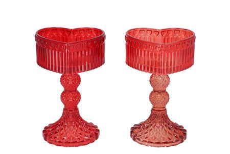 <h4>Amour Red Mix T-light Heart Ass 10x9x15cm</h4>