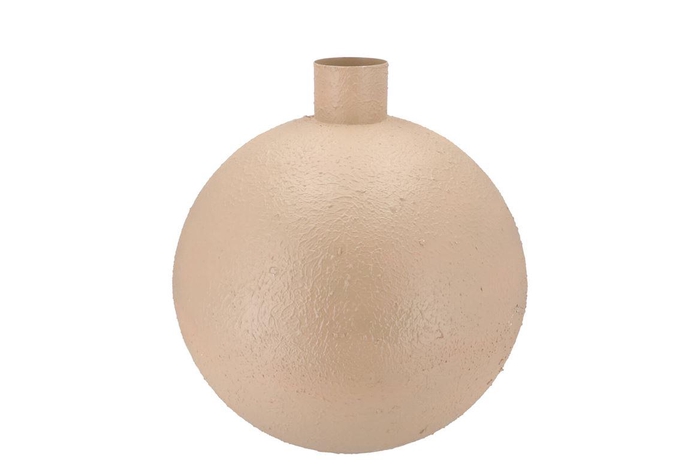 Fiore Sand Vase Bol Textured Iron 36x36x40cm Nm