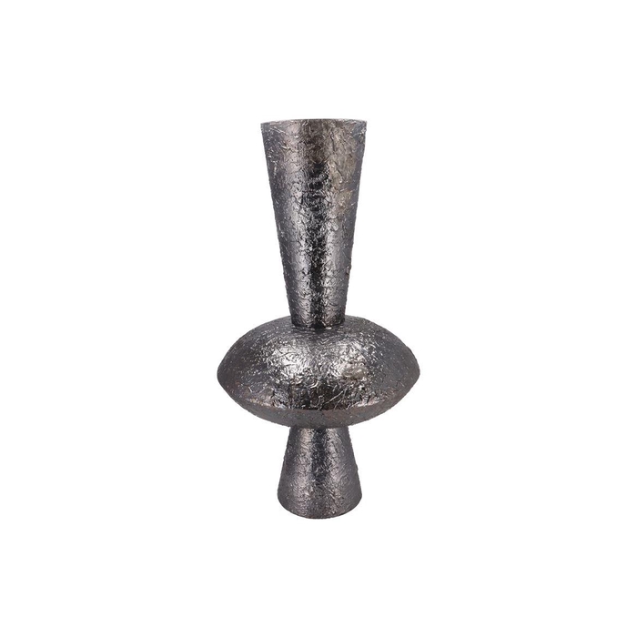 <h4>Noah Wild Black Vase Bulb Iron 45x92cm Nm</h4>
