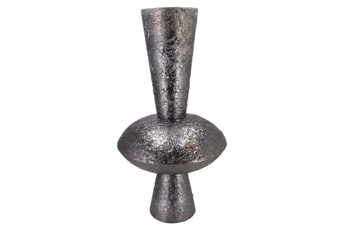 Noah Wild Black Vase Bulb Iron 45x92cm Nm