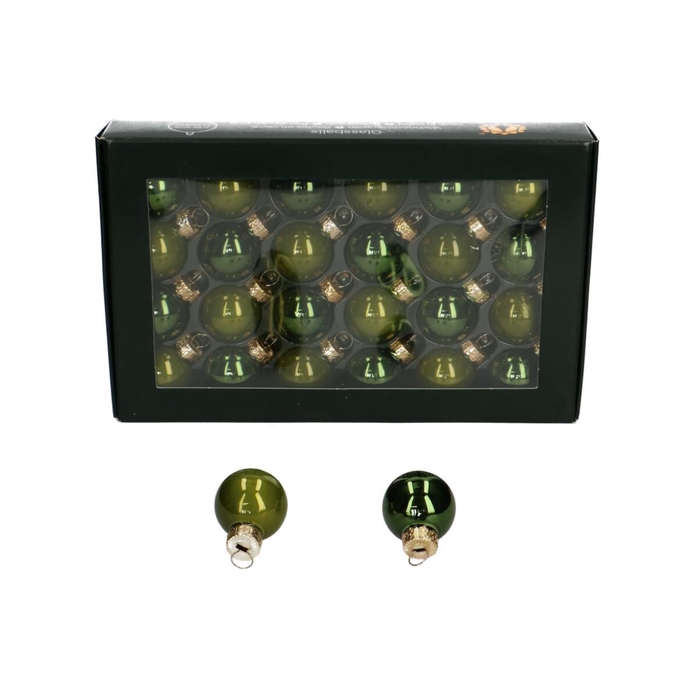 <h4>Kerstbal Bal  25mm pearl x24</h4>