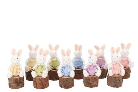 <h4>Easter Fun Pastel Bunny Sit Ass 6x6x16cm</h4>