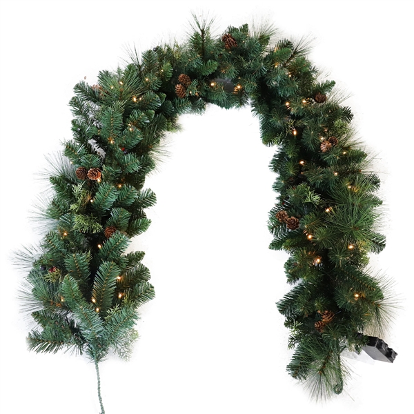 <h4>Christmas Garland 180x30x15 green</h4>