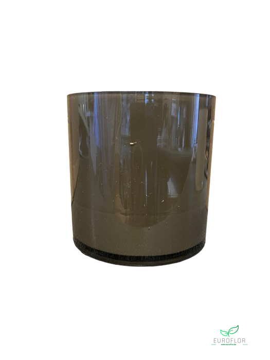 GLAS CYLINDER GREY 11*11