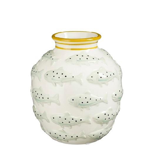 <h4>Maritime Ceramics vase Fishes d18*21cm</h4>