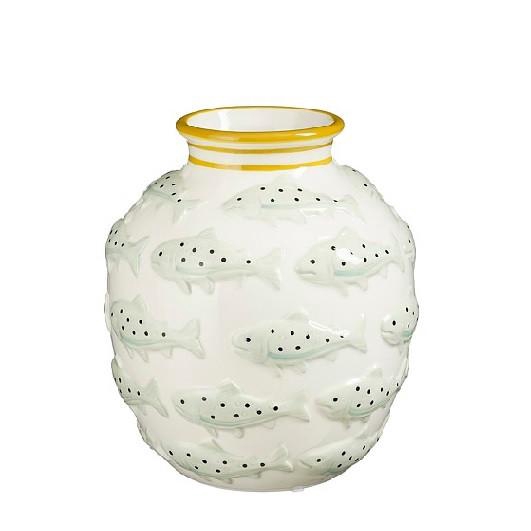 <h4>Maritime Ceramics vase Fishes d18*21cm</h4>