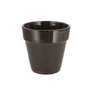 Ebbi Moss Black Pot Glaze 20x20cm Nm
