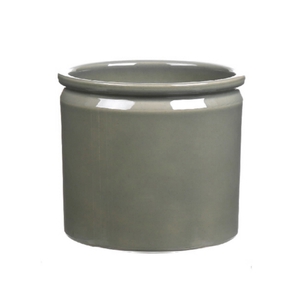 DF03-883676800 - Pot Lucca1 d23.3xh21.5 l.green glazed