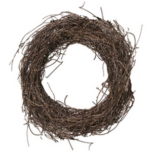 Wreath salin 25cm natural