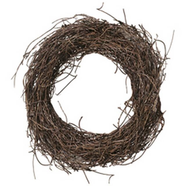 Wreath salin 20cm natural