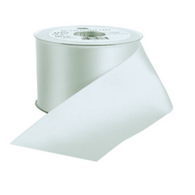 <h4>Funeral ribbon DC exclusive 40mmx25m Bridal White</h4>
