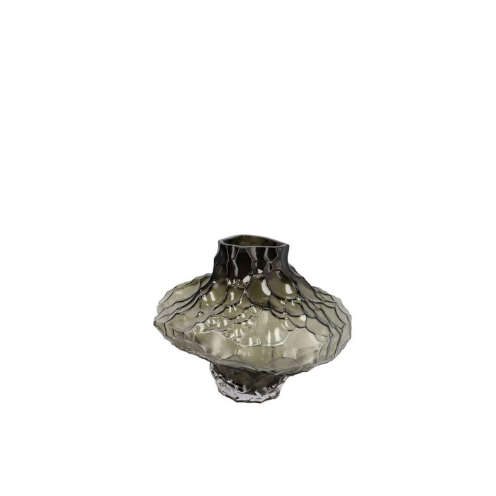 <h4>Filou Grey Vase Structure 25x20cm</h4>