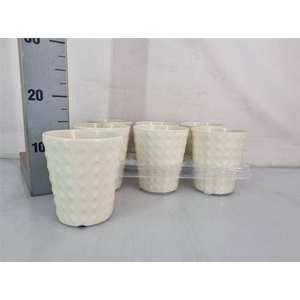 Deco Pot H% Creme